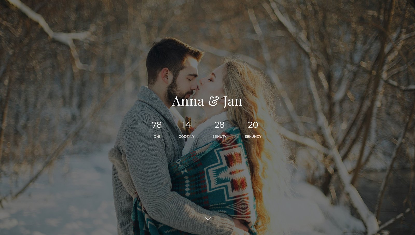 Podgląd szablonu Zimowa Ostoja